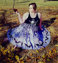 Twinkle Twinkle Little Bat Midi Skirt with Pockets