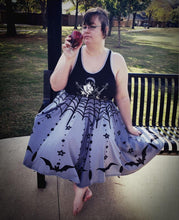 Twinkle Twinkle Little Bat Midi Skirt with Pockets