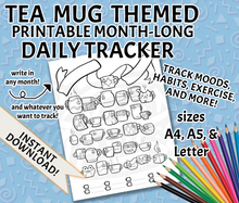 Printable Habit Trackers Digital Download