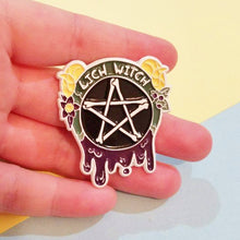 Lich Witch Enamel Pin