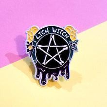 Lich Witch Enamel Pin