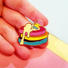 Pan Cakes - Pastry Pride Enamel Pin