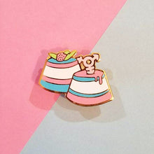 Trans Flans - Pastry Pride Enamel Pin