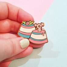 Trans Flans - Pastry Pride Enamel Pin