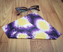 Nonbinary Pixel Pride Microfiber Glasses Cloth