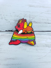 Fry Dragon Pride Flag Enamel Pin