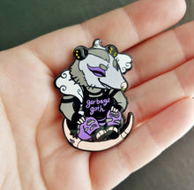 Garbage Goth Punk Animal Enamel Pin