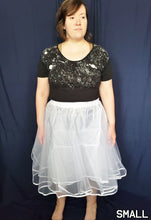Petticoat for Skirts (White) - Knee-Length