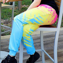 Pixel Palette Jogger Pants with Pockets