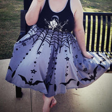 Twinkle Twinkle Little Bat Midi Skirt with Pockets