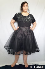 Petticoat for Skirts (Black) - Knee-Length